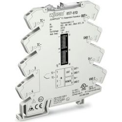 WAGO 857-810 JUMPFLEX® signal conditioner; temperature; thermocouples of type J, K; configurable 8570810