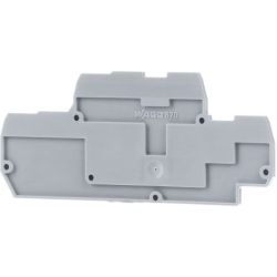 WAGO 870-573 End and intermediate plates; 2mm thick; gray 8700573