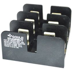 Mersen 60303J Ferraz Shawmut Class J 600VAC 600VDC Fuse Holders Non-Spring Reinforced 3-Pole Box 30A