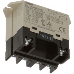 Omron G7L-2A-BUBJ-CB AC100/120 2PST Normally Open Screw Terminal Upper Bracket with Test Button Class B Insulation 100VAC-120VAC General Purpose Relay G7L Series