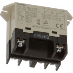 Omron G7L-2A-BUBJ-CB AC200/240 2PST Normally Open Screw Terminal Upper Bracket with Test Button Class B Insulation 200VAC-240VAC General Purpose Relay G7L Series