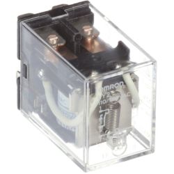 Omron LY2-AC110/120 2-Pole DPDT 10A 110VAC-120VAC Bi-Power General Purpose Relay LY Series