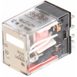 Omron MY4 AC24 (S) 4PDT without LED Indicator 24VAC Miniature Power Relay MY(S) Series
