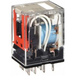 Omron MY4N DC12 (S) 4PDT with LED Indicator 12VDC Miniature Power Relay MY(S) Series