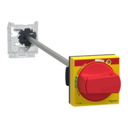 Schneider GV2APN02 Extended rotary handle kit, TeSys Deca, IP54, red handle, with trip indication, for GV2L-GV2P