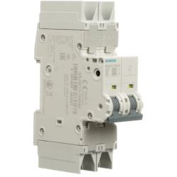SIEMENS 5SJ4 211-7HG42 10kA, 2-pole, C curve, 5A according to UL489 480Y 277VAC 125VDC MCB Miniature Circuit breakers