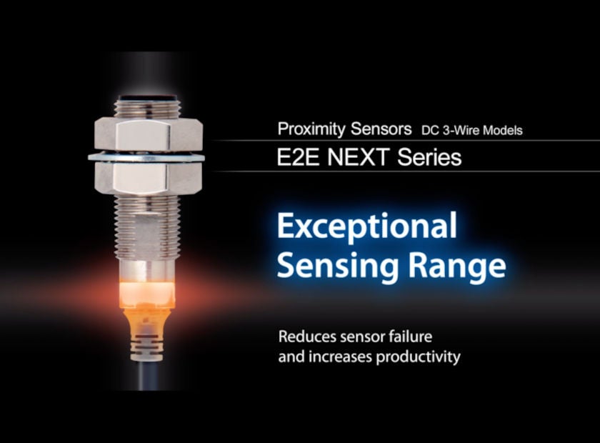 Omron E2E NEXT Series DC 3-Wire Proximity Sensors