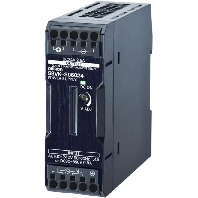 Omron S8VK-S06024 60W 24VDC 2.5A Power Supply Omron S8VK-S06024 60W 24VDC 2.5A Power Supply